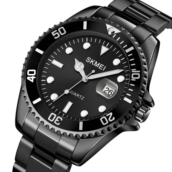 Чоловічий годинник Skmei 1779BK All Black фото 3