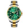 Мужские часы Skmei 1779TGDGN Silver-Gold-Green фото 2