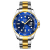 Мужские часы Skmei 1779TGDBU Silver-Gold-Blue фото 2