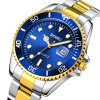 Чоловічий годинник Skmei 1779TGDBU Silver-Gold-Blue фото 3