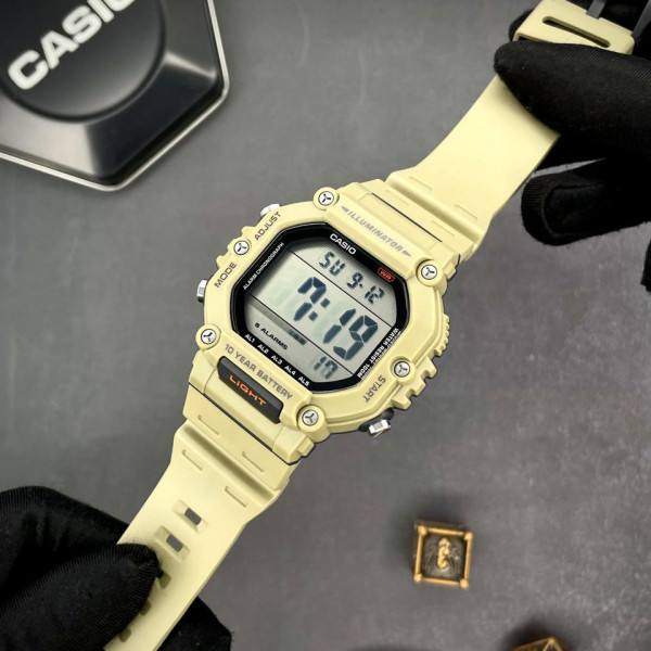 Чоловічий годинник Casio AE-1600H-5A фото 5