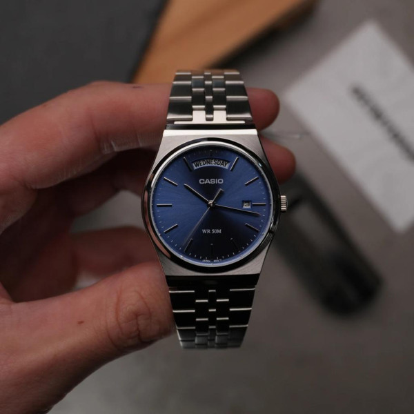 Чоловічий годинник Casio MTP-B146D-2A фото 9