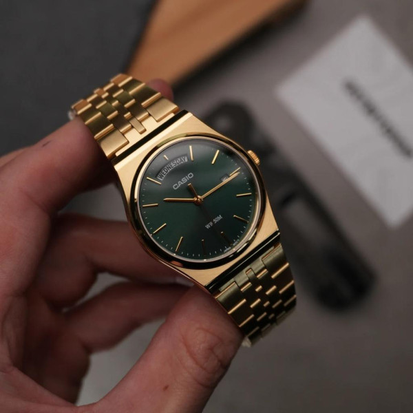 Чоловічий годинник Casio MTP-B146G-3A фото 8