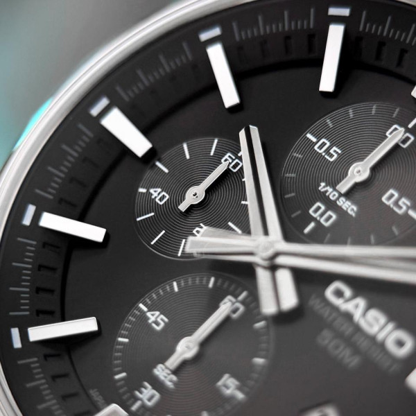 Чоловічий годинник Casio MTP-E510D-1A1 фото 7