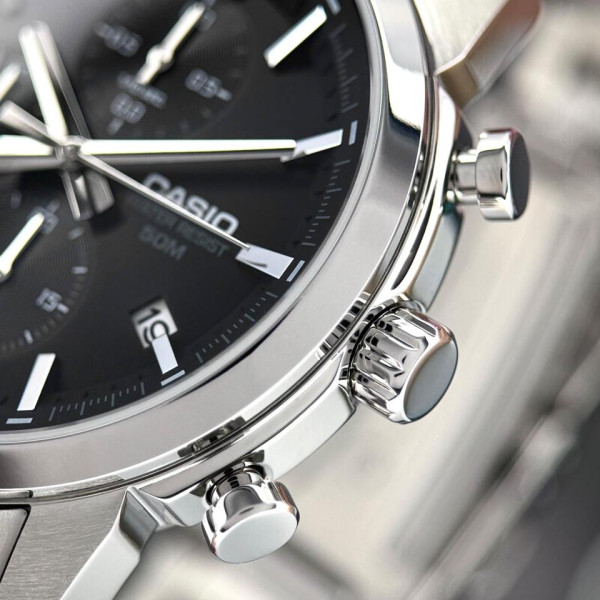 Чоловічий годинник Casio MTP-E510D-1A1 фото 8