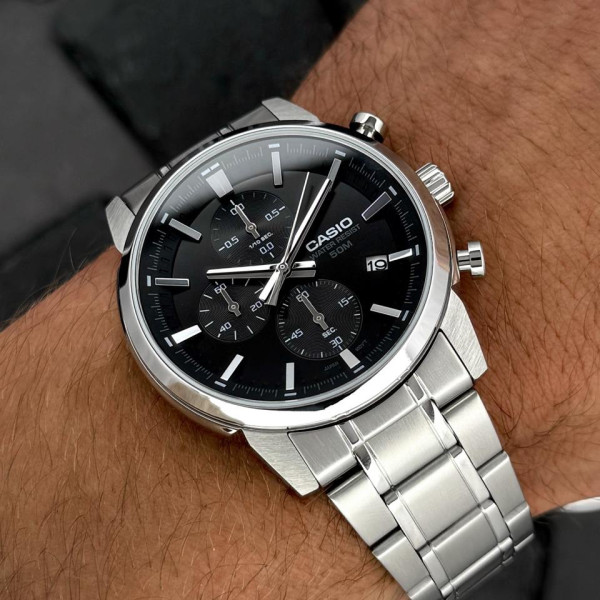 Мужские часы Casio MTP-E510D-1A1 фото 6