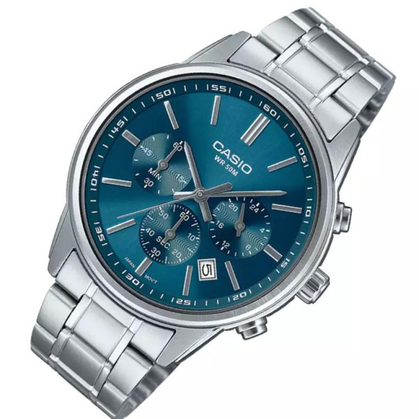 Чоловічий годинник Casio MTP-E515D-2A1 фото 6