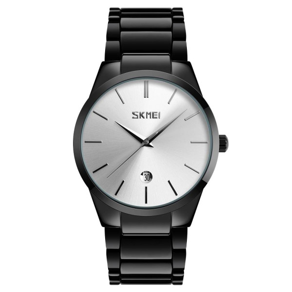 Мужские часы Skmei 9140BKSI Black-Silver фото 1