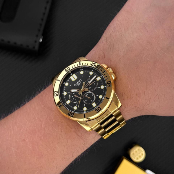 Чоловічий годинник Casio MTP-VD300G-1E фото 3
