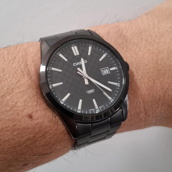 Чоловічий годинник Casio MTP-VD03B-1AUDF фото 3