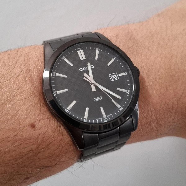Чоловічий годинник Casio MTP-VD03B-1AUDF фото 3