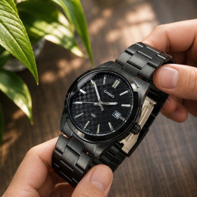 Чоловічий годинник Casio MTP-VD03B-1AUDF