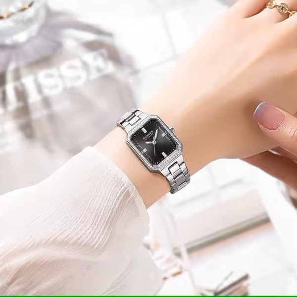 Curren 9102 Silver-Black фото 3