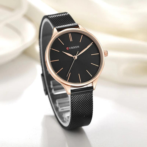 Curren 9024 Black-Rose Gold фото 4