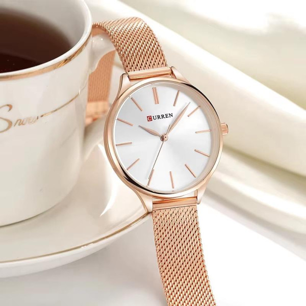 Curren 9024 Rose Gold-White фото 3