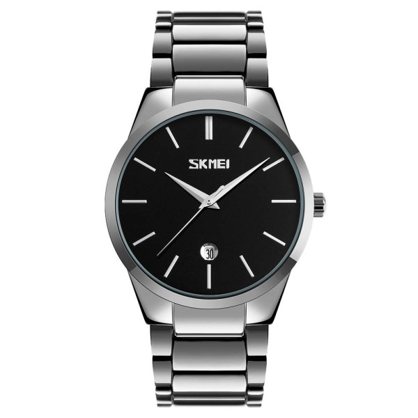 Мужские часы Skmei 9140SIBK Silver-Black фото 1