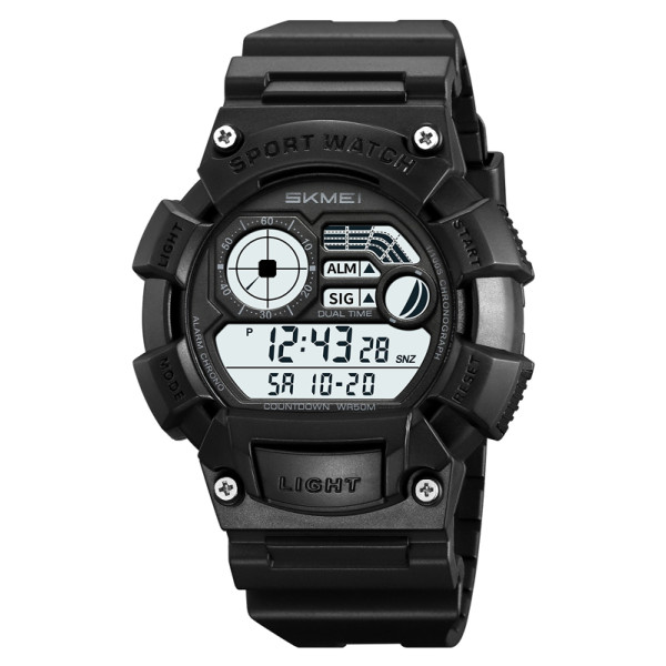 Skmei 2403BKWT Black-White фото 1