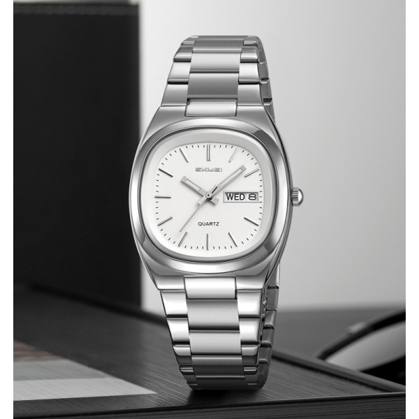 Skmei 2420SIWT Silver-White фото 3