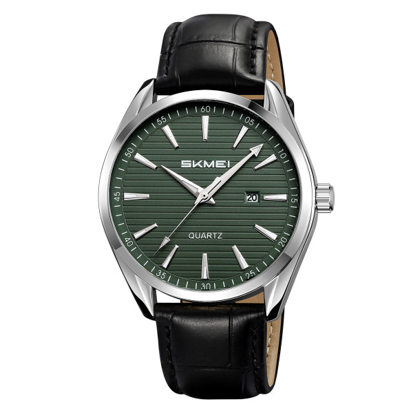 Мужские часы Skmei 2490SIGN Silver-Green фото 1