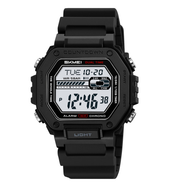 Skmei 2523BKWT Black-White фото 1