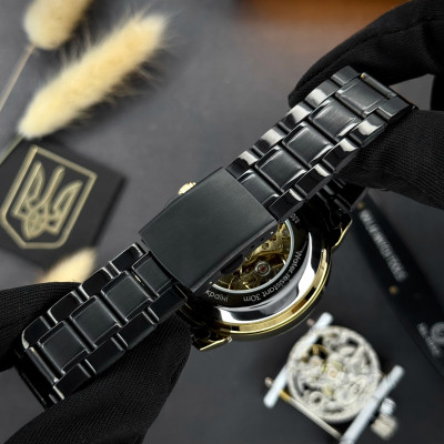Awarder 022-3D Black-Gold Automatics Steel Не Забуду Дім