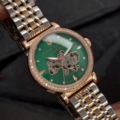 Awarder 047 Silver-Gold-Green