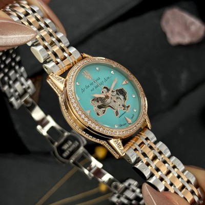 Женские часы Awarder 049 Silver-Gold-Blue