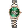 Женские часы Awarder 049 Silver-Gold-Green фото 2