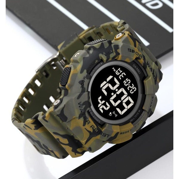 Мужские часы Skmei 2081CMAGBK Camo Green-Black фото 3
