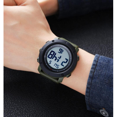 Skmei 2122AGWT Army Green-White