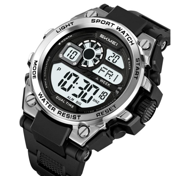 Skmei 2318BKSI Black-Silver фото 6