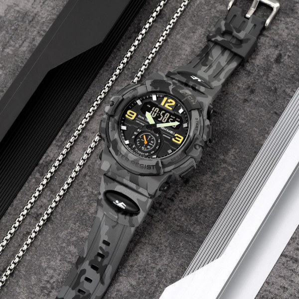 Skmei 2341CMGY Camo Grey фото 3