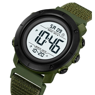 Skmei 2497NAGWT Army Green-Wnite