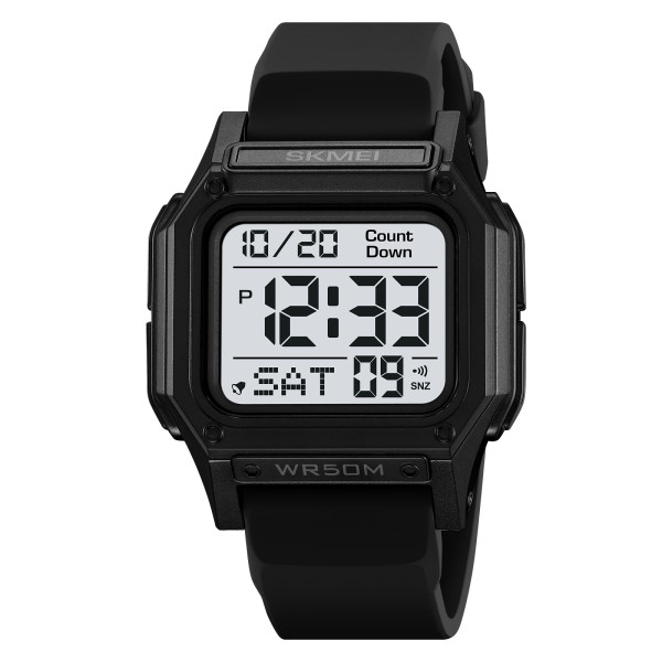 Skmei 2537BKWT Black-White фото 1