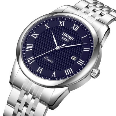 Skmei 9058SBU-S Silver-Blue