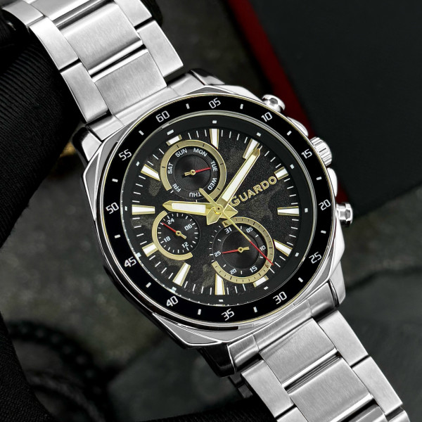 Мужские часы GUARDO 012782-7 фото 4