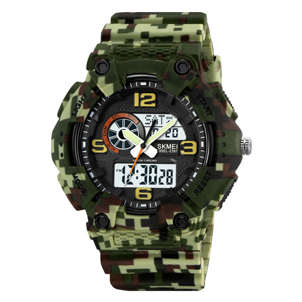 Skmei 2397CMGN Camo Green SALE 2025 фото 1