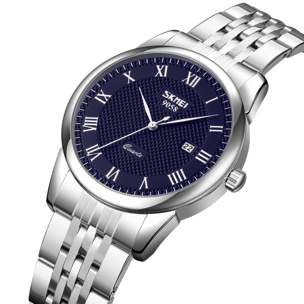 Skmei 9058SBU-B Silver-Blue фото 3