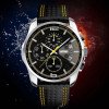 Мужские часы Skmei 9106YL Silver-Black-Yellow фото 3