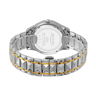 Skmei 9369TGDSI Gold-Silver
