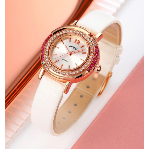 Skmei 1855RGWT Rose Gold-White фото 3