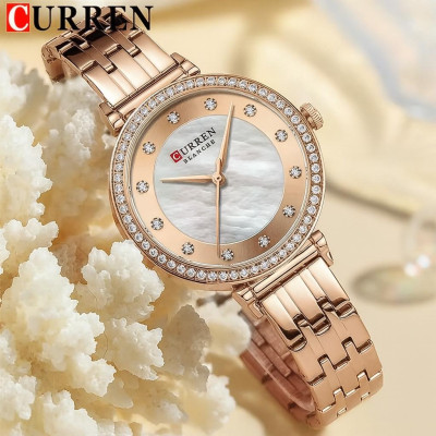 Сurren 9051 Rose Gold-White