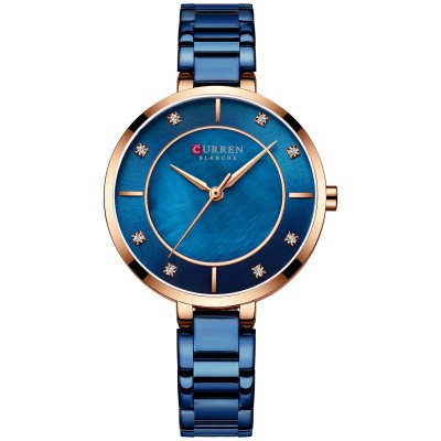 Сurren 9051 Rose Gold-Blue
