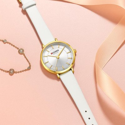 Сurren 9079 Gold-White