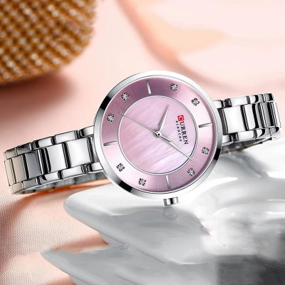 Curren 9051 Silver-Pink