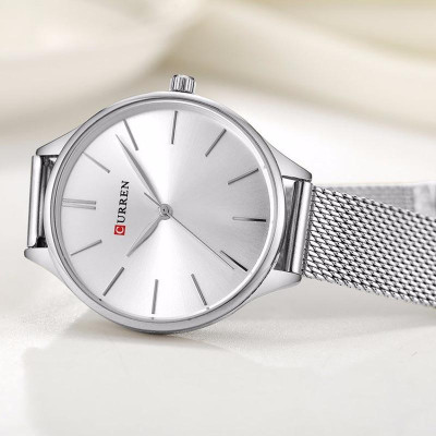 Curren 9024 Silver-White