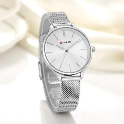 Curren 9024 Silver-White
