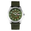Чоловічий годинник Skmei 9112GN Silver-Green фото 2