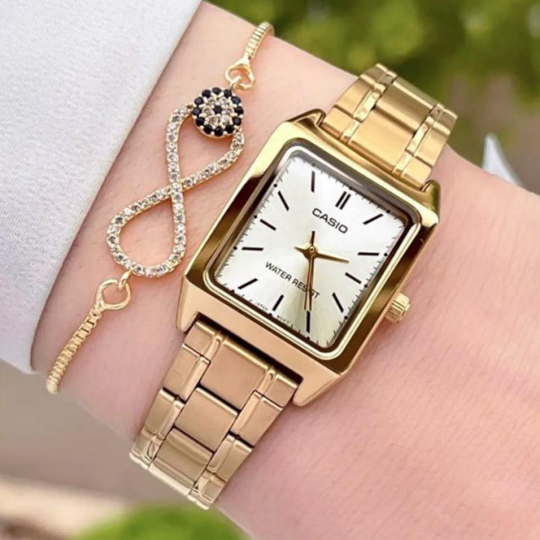 Жіночий годинник Casio LTP-V007G-9E фото 6