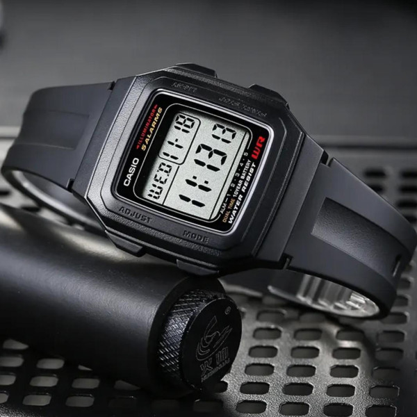 Чоловічий годинник Casio F-201WA-1A фото 5